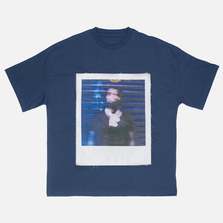 Corner Store x Tsu Surf X 1000WORD$ "FREE SURF" TEE - NAVY