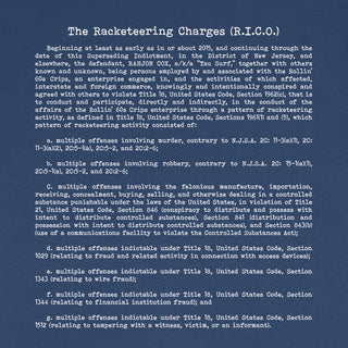 Corner Store x Tsu Surf X 1000WORD$ "FREE SURF" TEE - NAVY