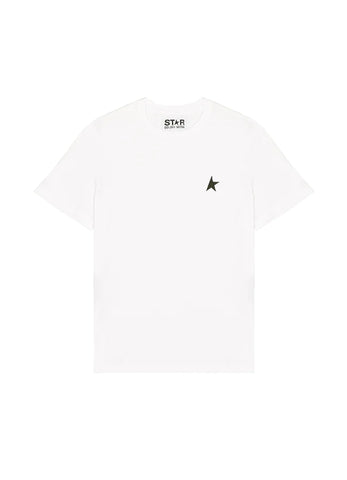 STAR M`S REGULAR T-SHIRT - WHITE