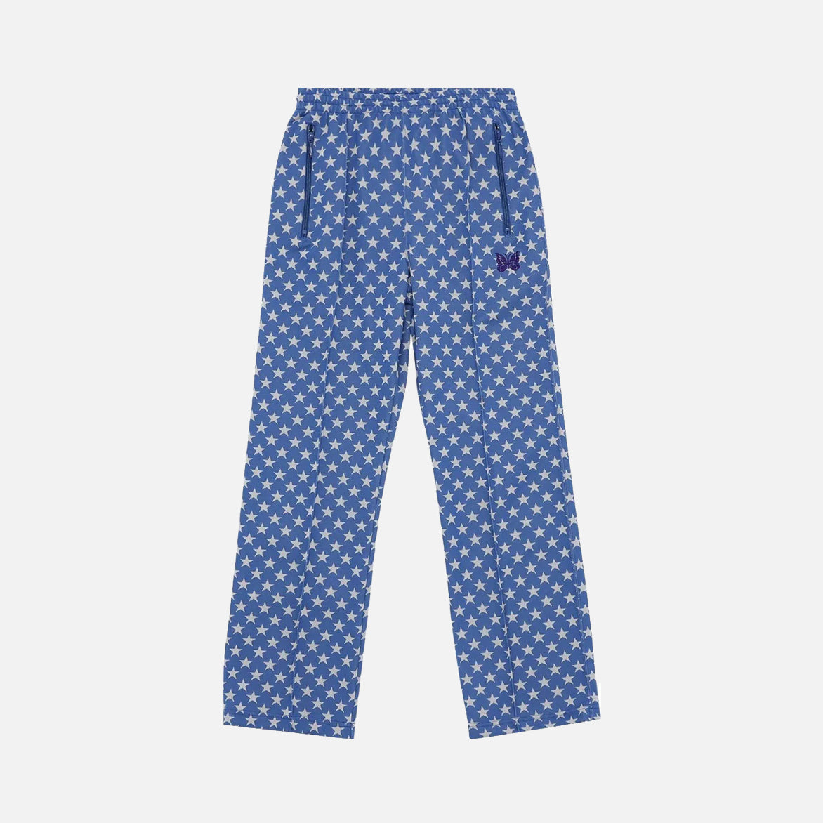 POLY JACQUARD TRACK PANT - BLUE STAR