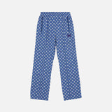 POLY JACQUARD TRACK PANT - BLUE STAR