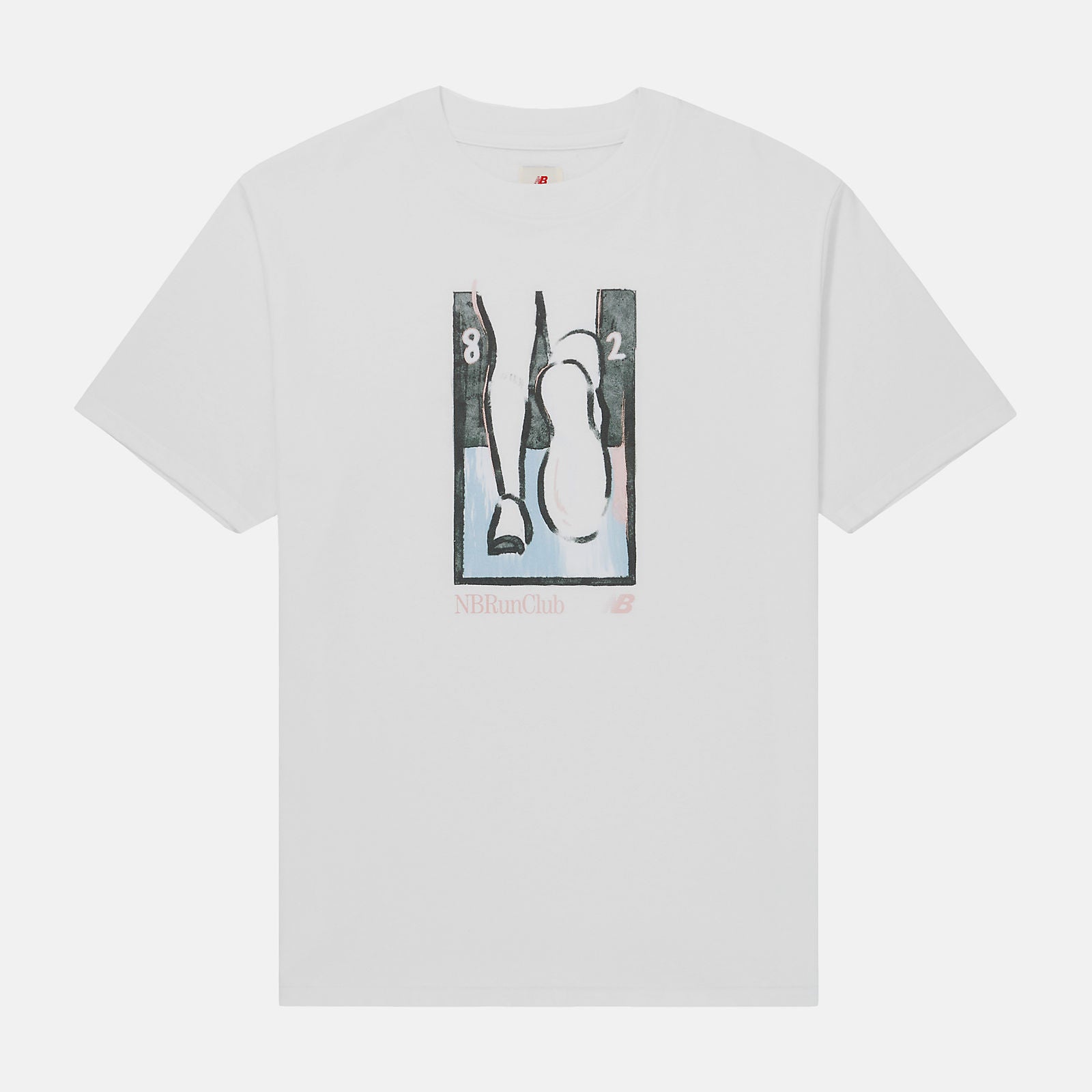 NB MADE RUNCLUB TEE - WHITE