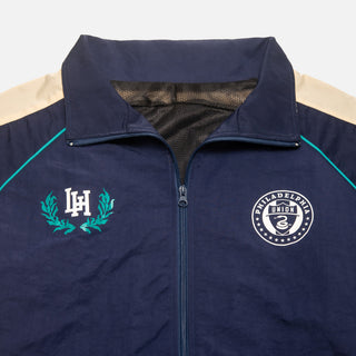 PHILADELPHIA UNION X LAPSTONE TRACK JACKET - NAVY / CREAM