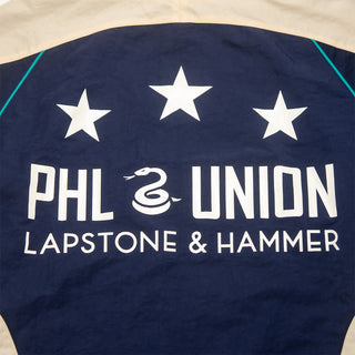 PHILADELPHIA UNION X LAPSTONE TRACK JACKET - NAVY / CREAM