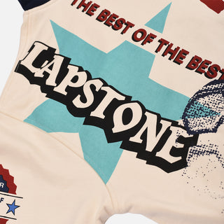 LAPSTONE X USMNT FULL-ZIP HOODIE - CREAM / NAVY