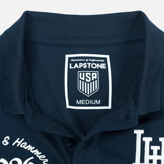LAPSTONE X USMNT PIQUE POLO - NAVY