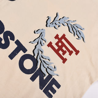 LAPSTONE X USMNT RINGER TEE - CREAM / NAVY