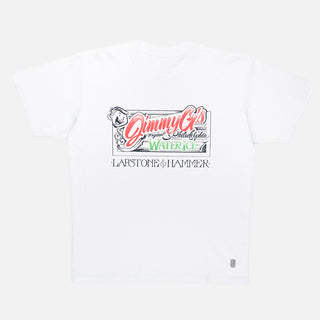 JIMMY G'S WATER ICE X B.J. BETTS S/S TEE - WHITE