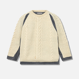 REBUILD BY NEEDLES FISHERMAN SWEATER - GREY