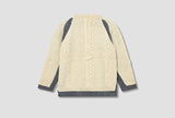 REBUILD BY NEEDLES FISHERMAN SWEATER - GREY