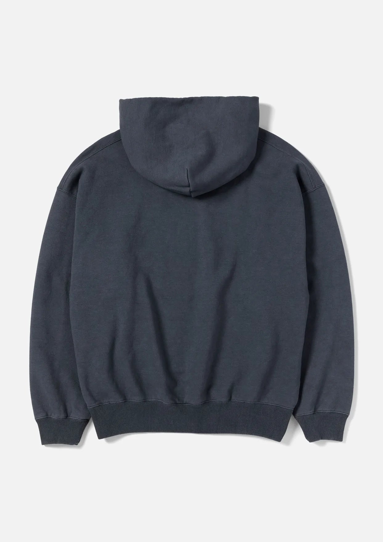 SULFUR DYE-S HOODED LS . CO - BLACK