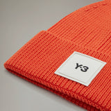 Y-3 ORANGE BEANIE