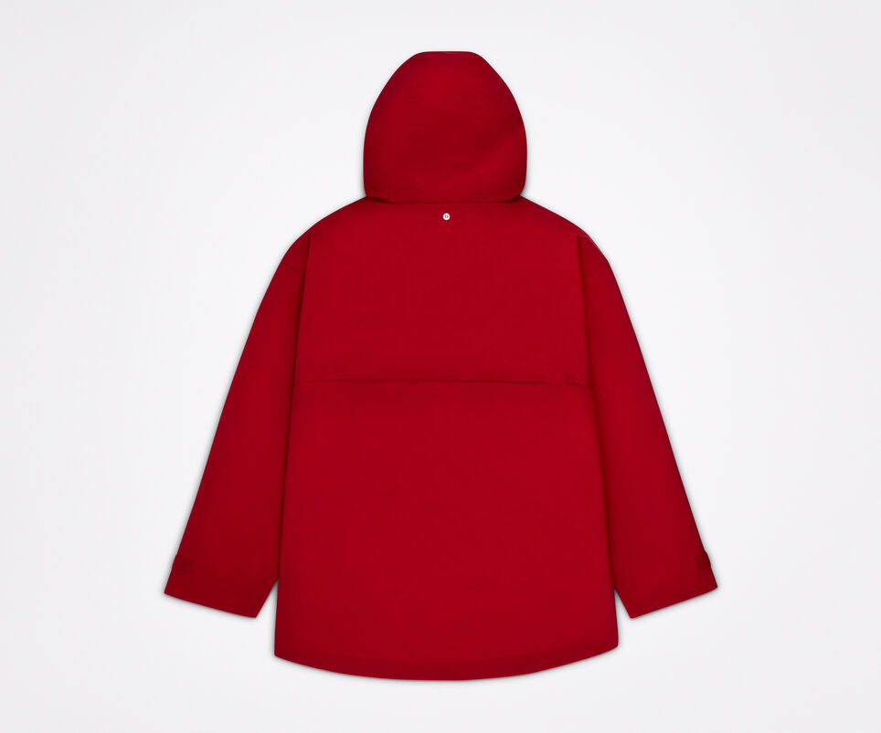 KIM JONES X CONVERSE PARKA - ENAMEL RED