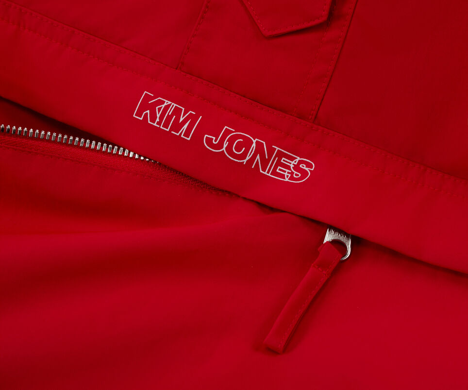 KIM JONES X CONVERSE PARKA - ENAMEL RED