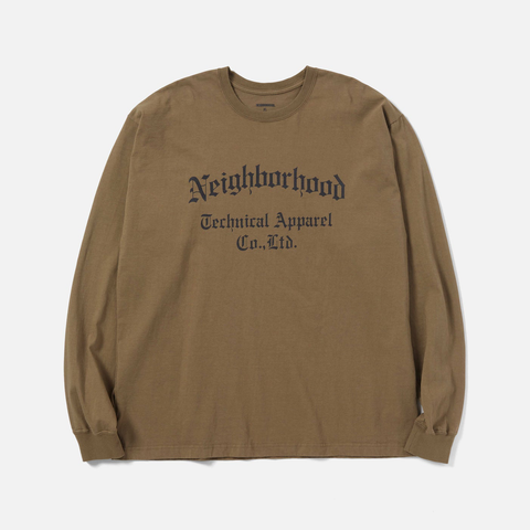 NH TEE-8 LS . CO - OLIVE DRAB