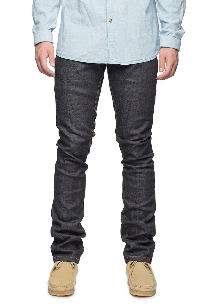 L&H x G+R 13 OZ JAPANESE TECH TAPERED - INDIGO
