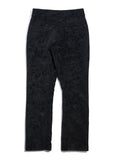 VEGAN SUEDE PANTS - BLACK