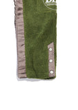FLEECE CARGO PANTS - OLIVE