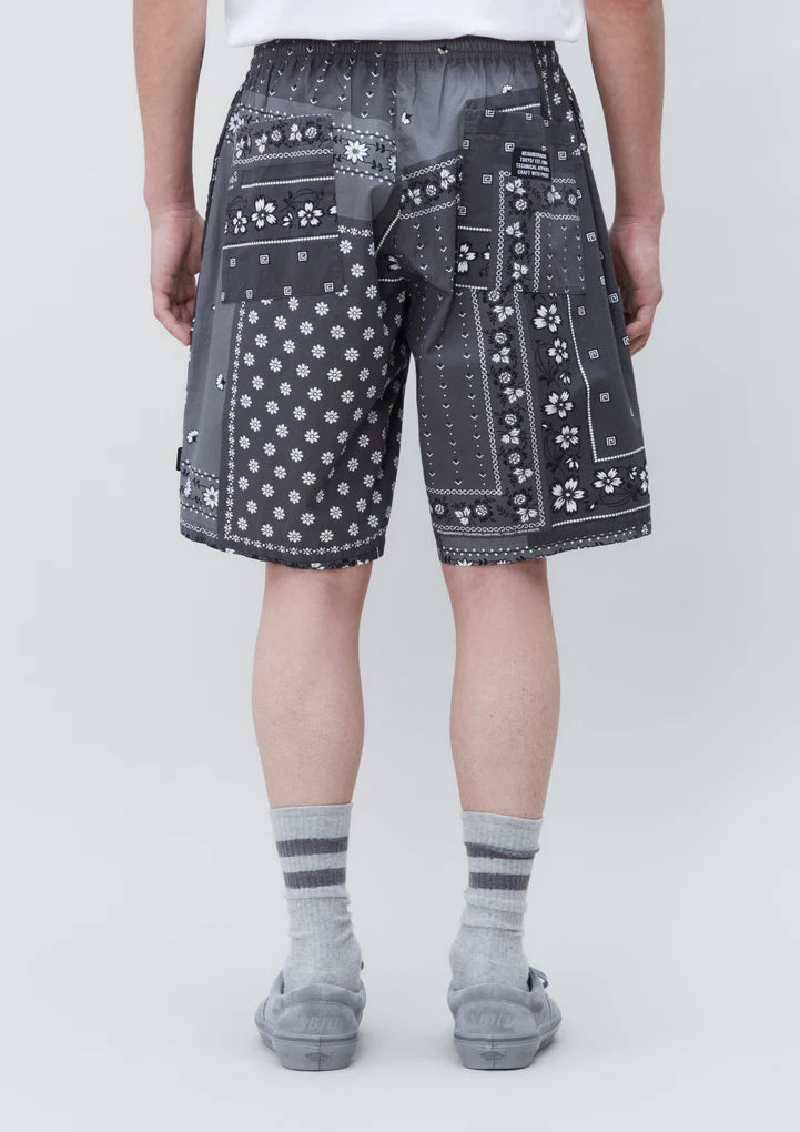 BANDANA CHOPPED / C-ST SHORTS - GREY | lapstoneandhammer.com