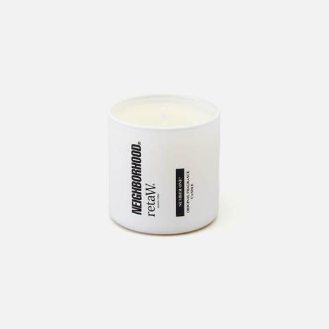 RETAW.NUMBER ONE CANDLE - WHITE