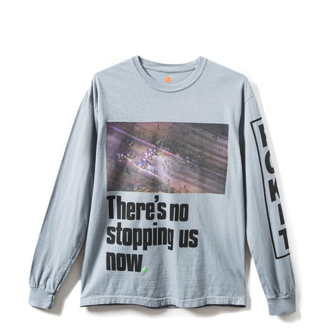 UPRISING LS TEE - GREY