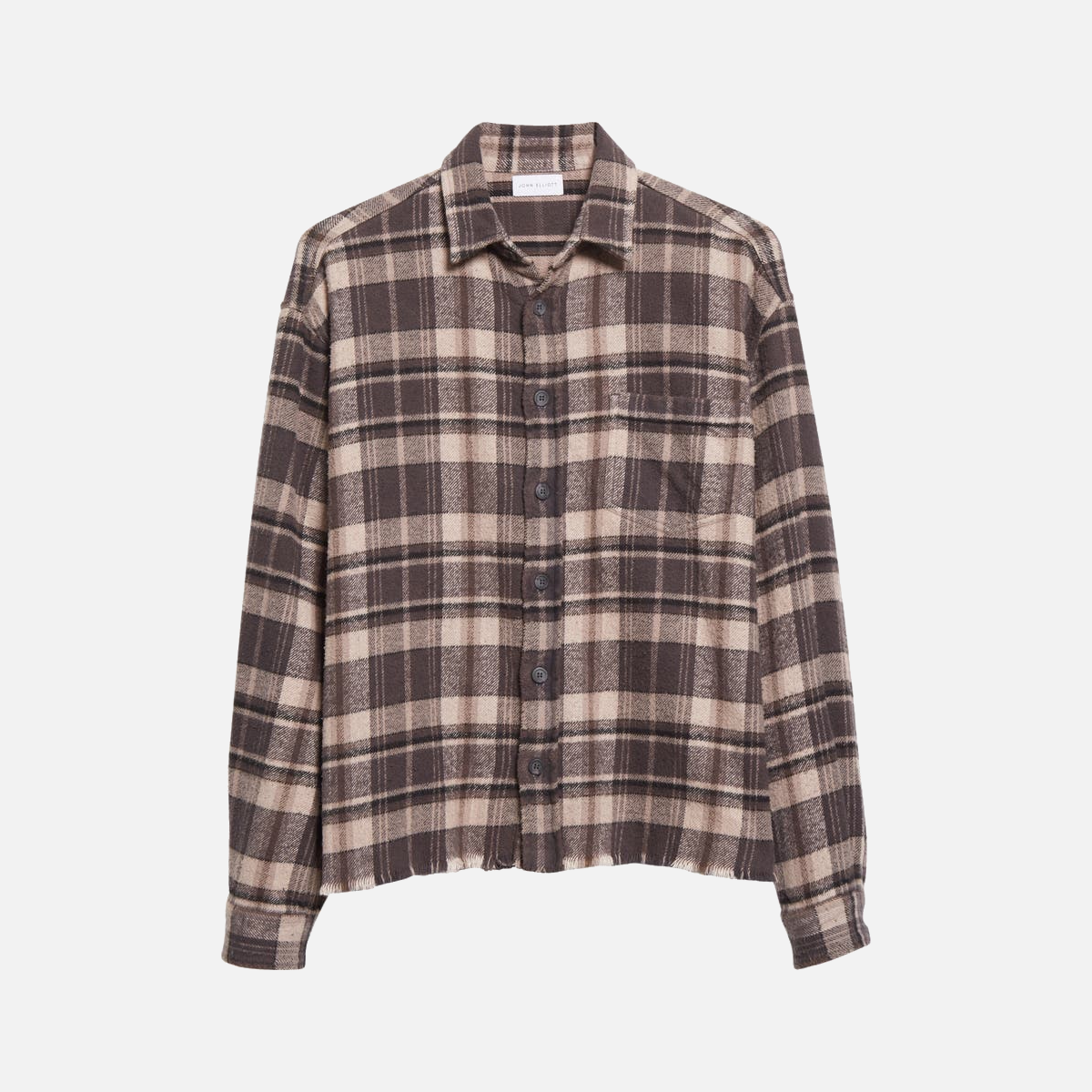 HEMI OVERSIZED SHIRT - LAGOON CHECK