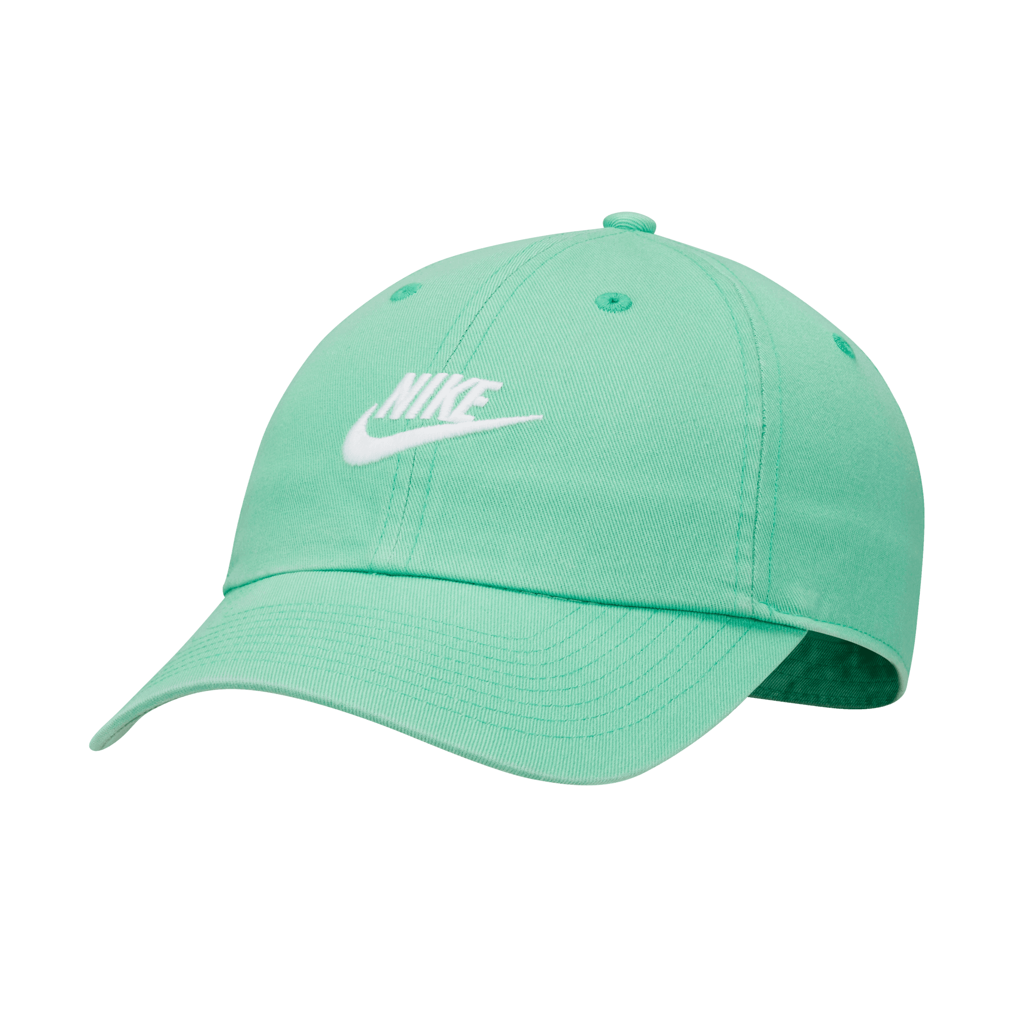 Nike Futura Washed Cap - GREEN / WHITE