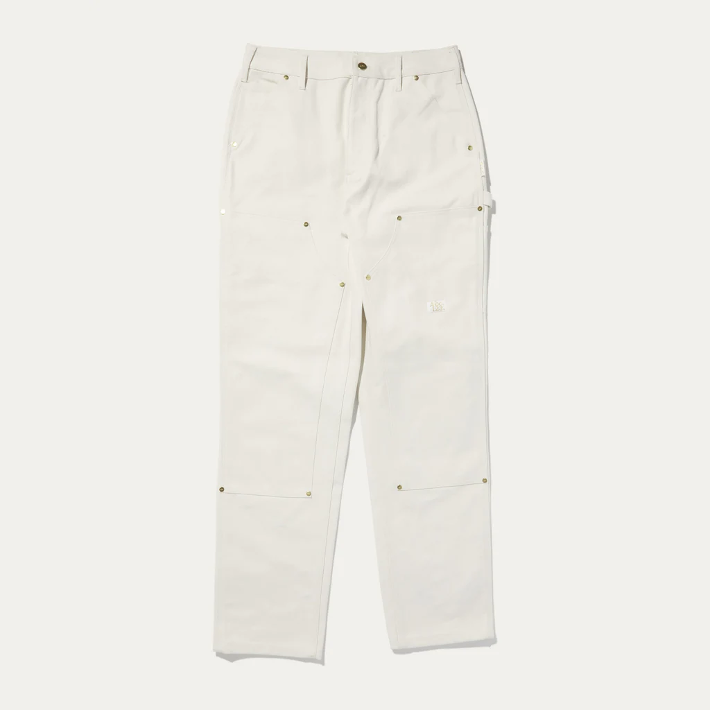 ABC DOUBLE KNEE PANT - SELENIUM WHITE