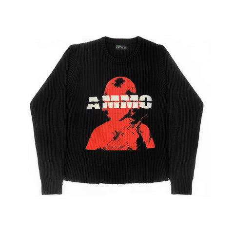 PROBLEM CHILD SWEATER - BLACK