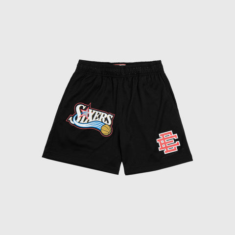 ERIC EMANUEL X 76ERS SHORT - BLACK