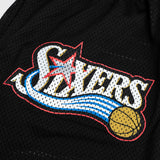 ERIC EMANUEL X 76ERS SHORT - BLACK