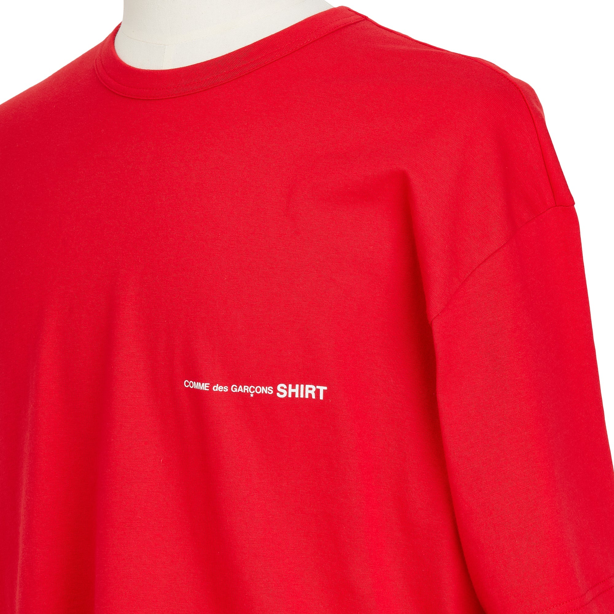 Oversized Logo T-Shirt - RED
