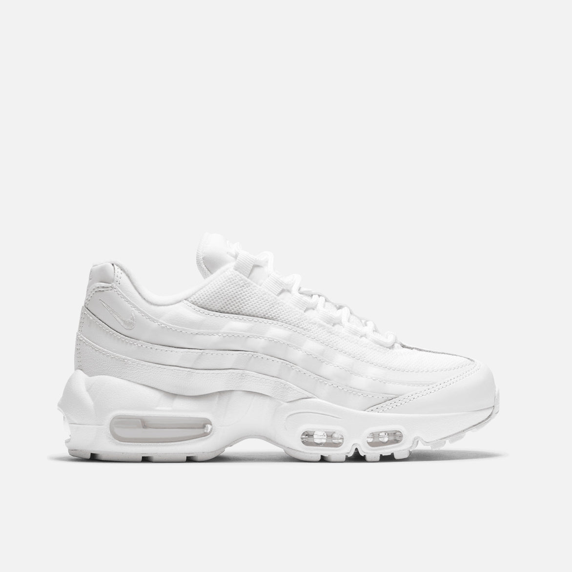 Nike, Shoes, Triple White Air Max 95 Recraft