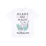 HERBS ARE MEGIC TEE - WHITE