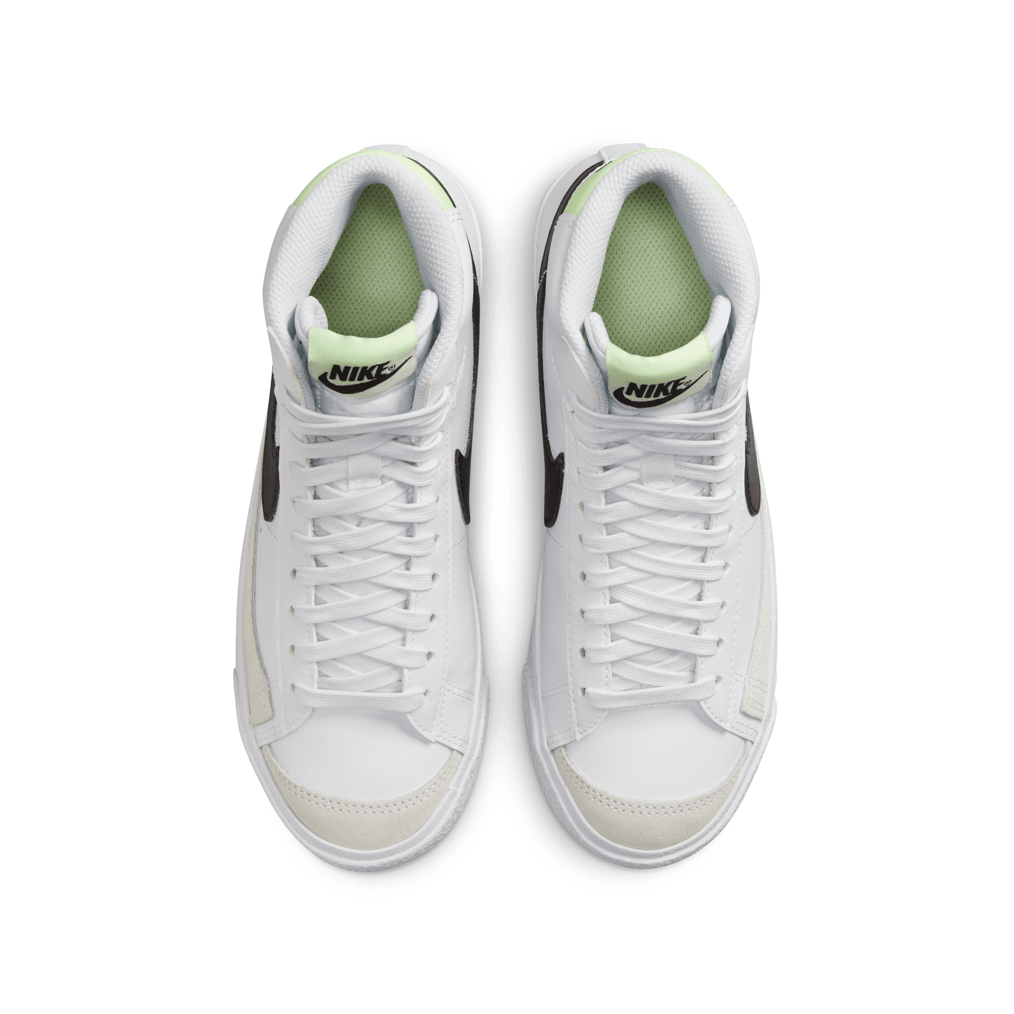 BLAZER MID `77 (GS) - WHITE / BARELY VOLT