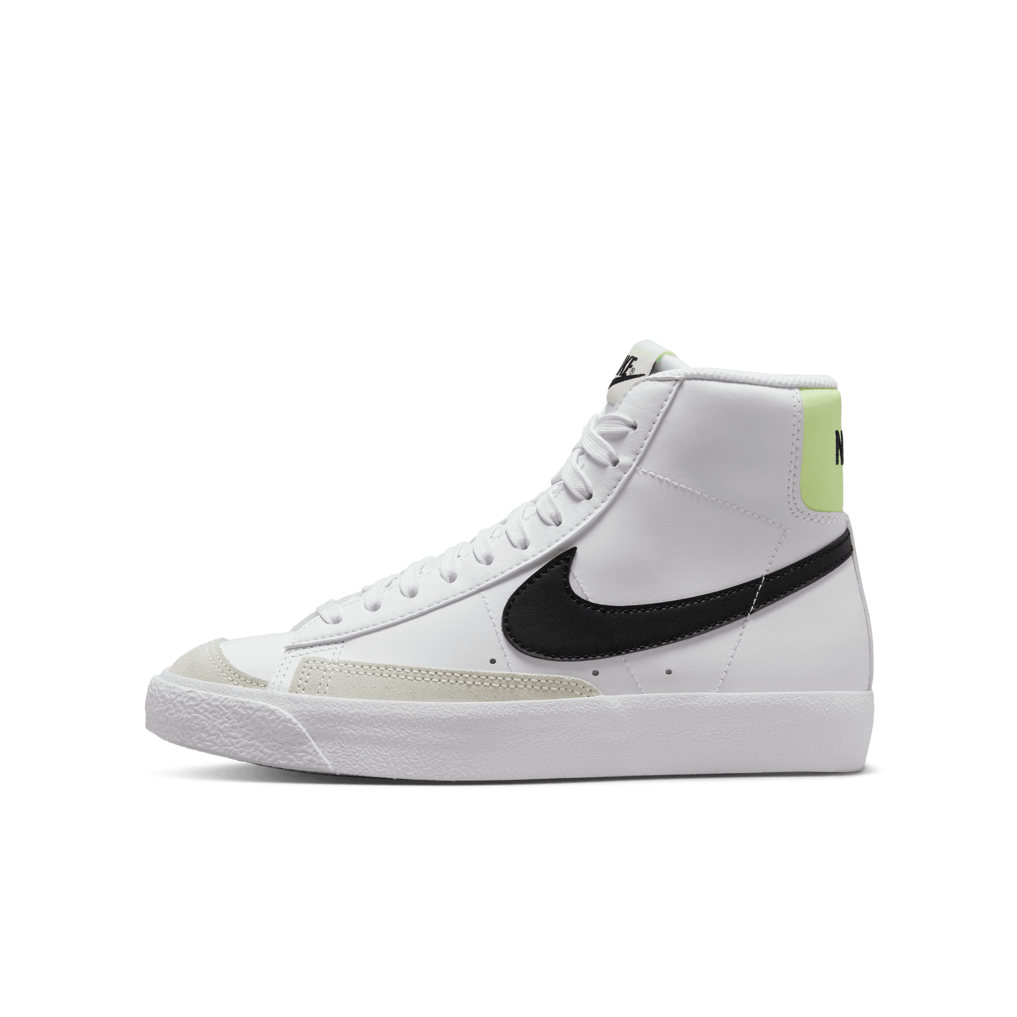 BLAZER MID `77 (GS) - WHITE / BARELY VOLT