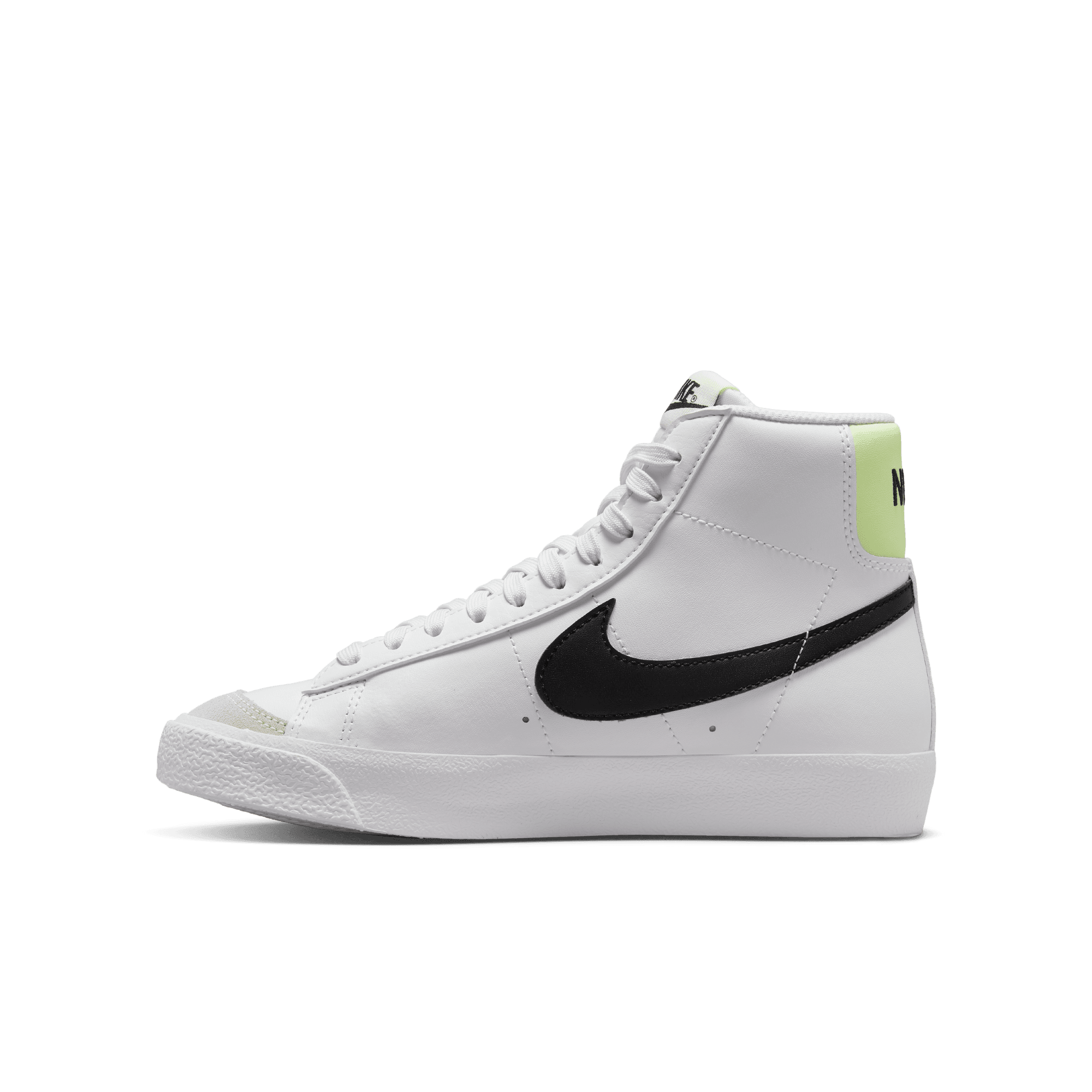 BLAZER MID `77 (GS) - WHITE / BARELY VOLT