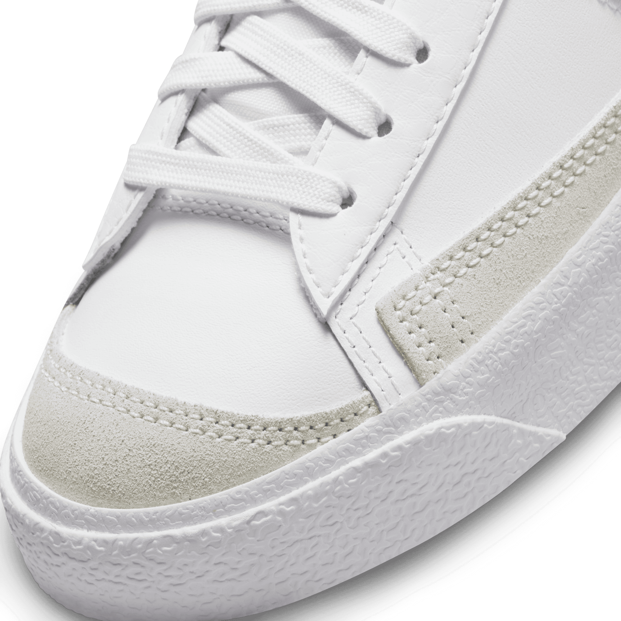 BLAZER MID `77 (GS) - WHITE / BARELY VOLT