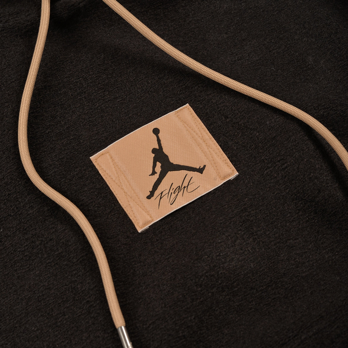 JORDAN FLIGHT HERITAGE HOODIE - BLACK