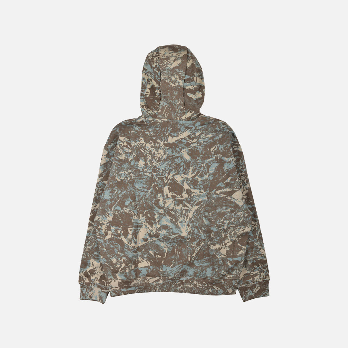 ACG THERMA-FIT ALLOVER PRINT HOODIE - LIGHT BONE / CAVE STONE / THUNDER BLUE