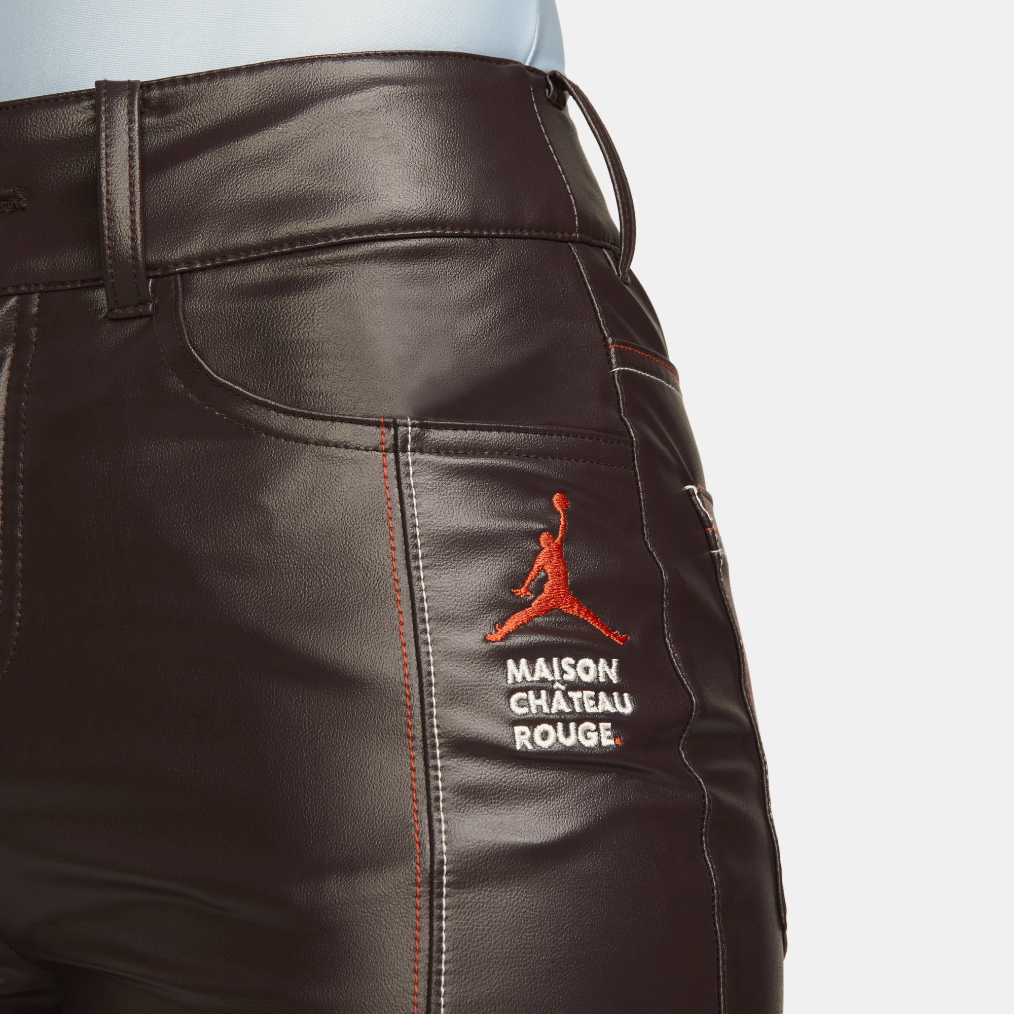 MCR X AIR JORDAN WOMEN`S SRT PANTS - BROWN BASALT