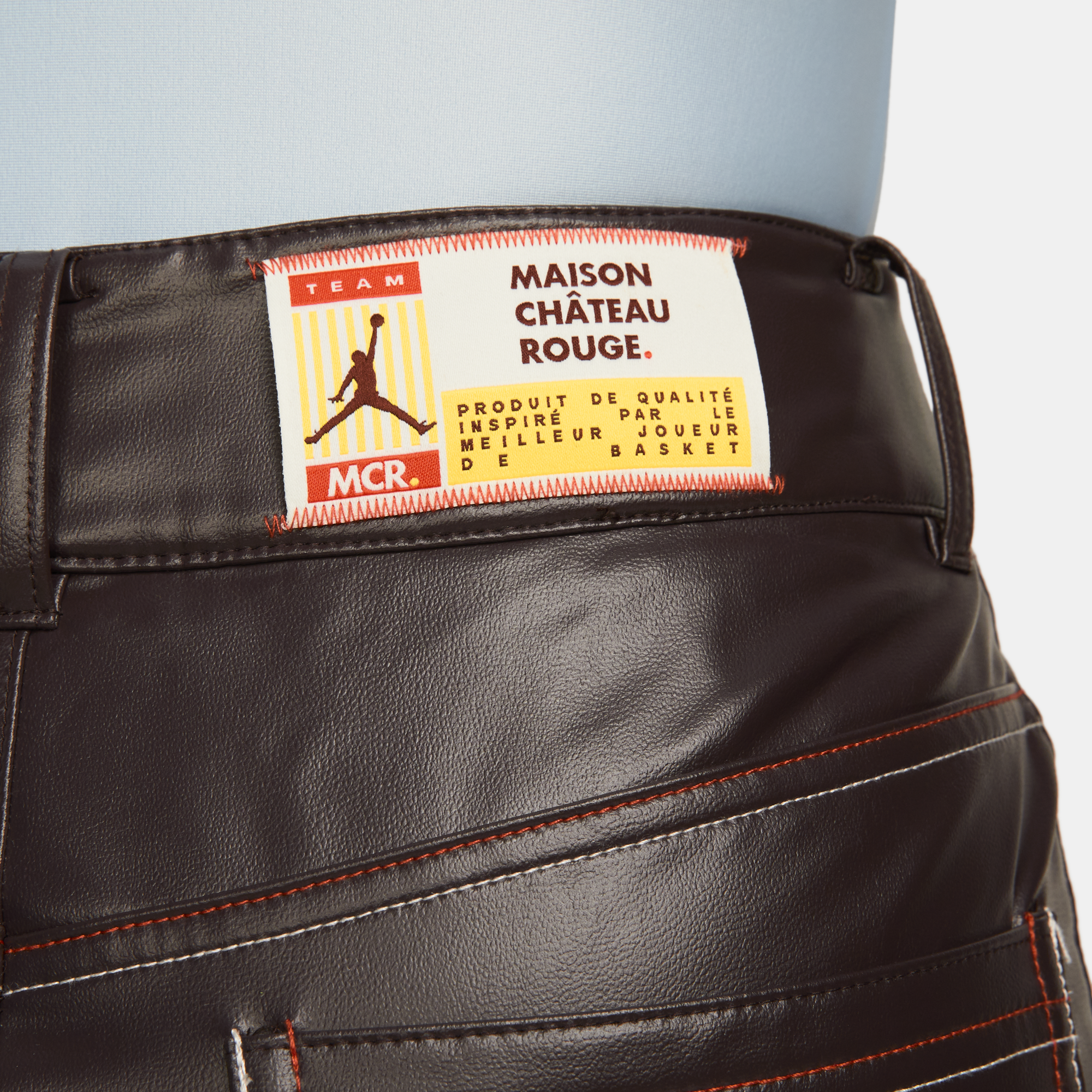 MCR X AIR JORDAN WOMEN`S SRT PANTS - BROWN BASALT