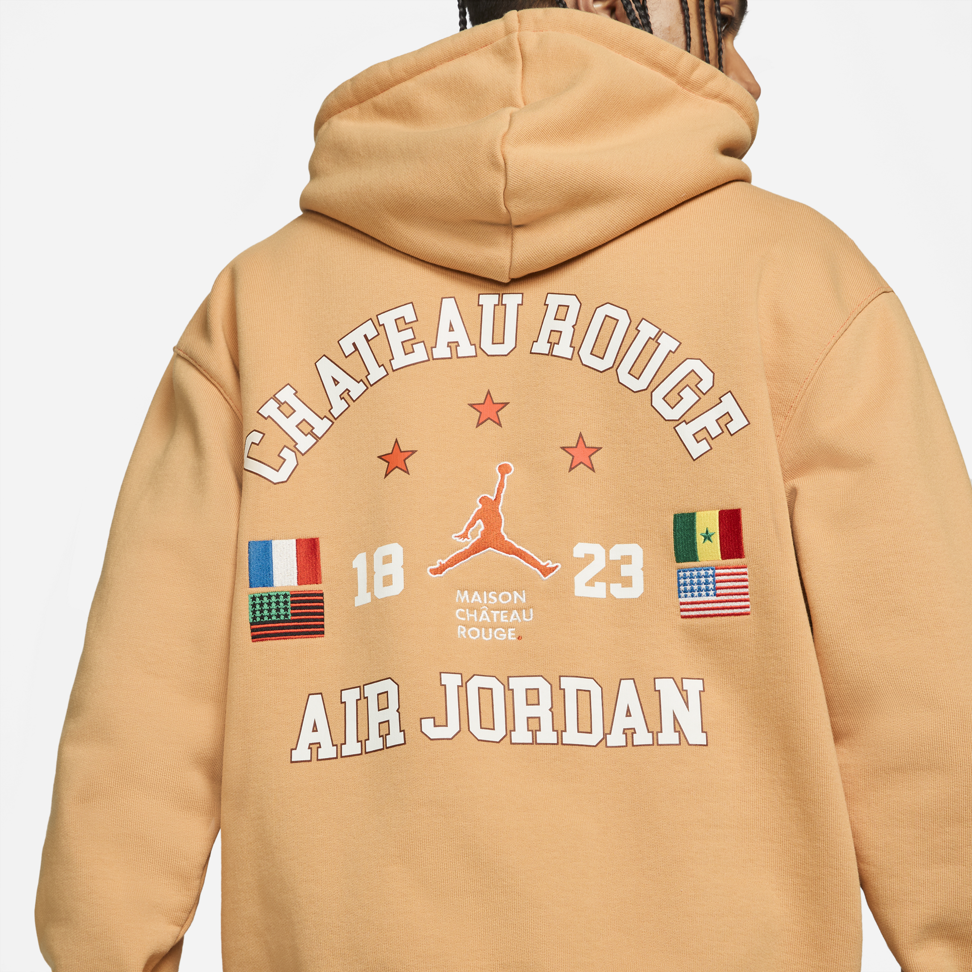 MCR X AIR JORDAN FRENCH TERRY PULLOVER HOODIE COPPER MOON lapstoneandhammer