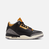 WMNS AIR JORDAN 3 RETRO "BLACK GOLD"