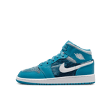 AIR JORDAN 1 MID (GS) "WASHED DENIM"