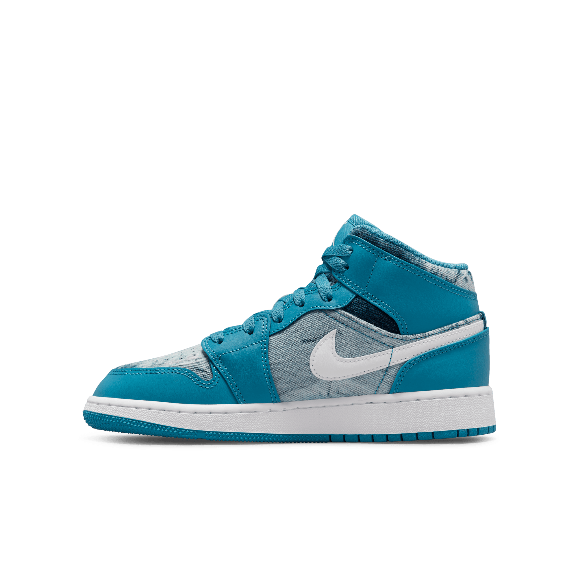 AIR JORDAN 1 MID (GS) "WASHED DENIM"