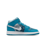 AIR JORDAN 1 MID (GS) "WASHED DENIM"