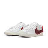 WMNS BLAZER LOW `77 JUMBO - WHITE / DARK BEETROOT