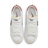 WMNS BLAZER LOW `77 JUMBO - WHITE / DARK BEETROOT