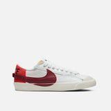 WMNS BLAZER LOW `77 JUMBO - WHITE / DARK BEETROOT
